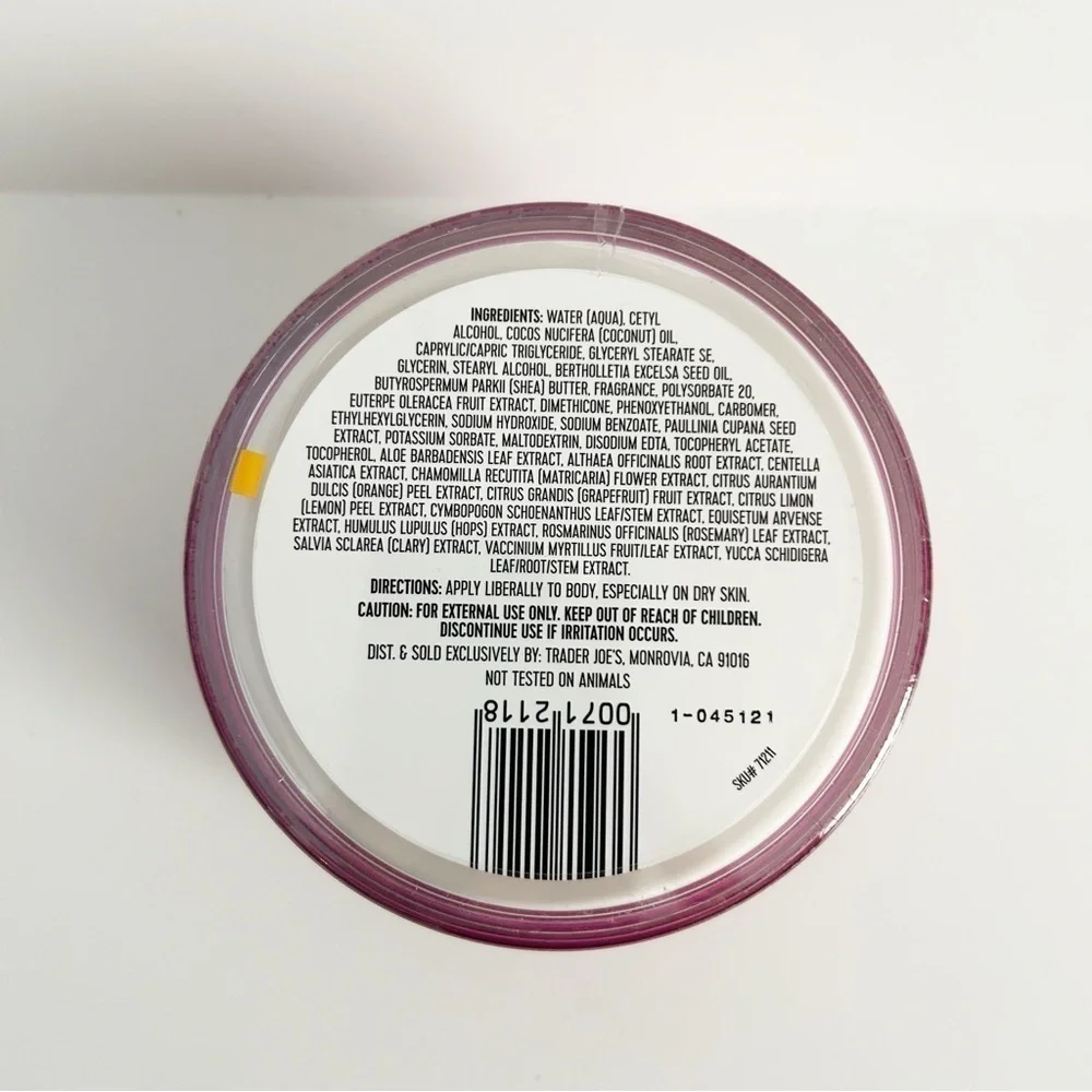 Trader Joe’s Brazil Nut Body Butter